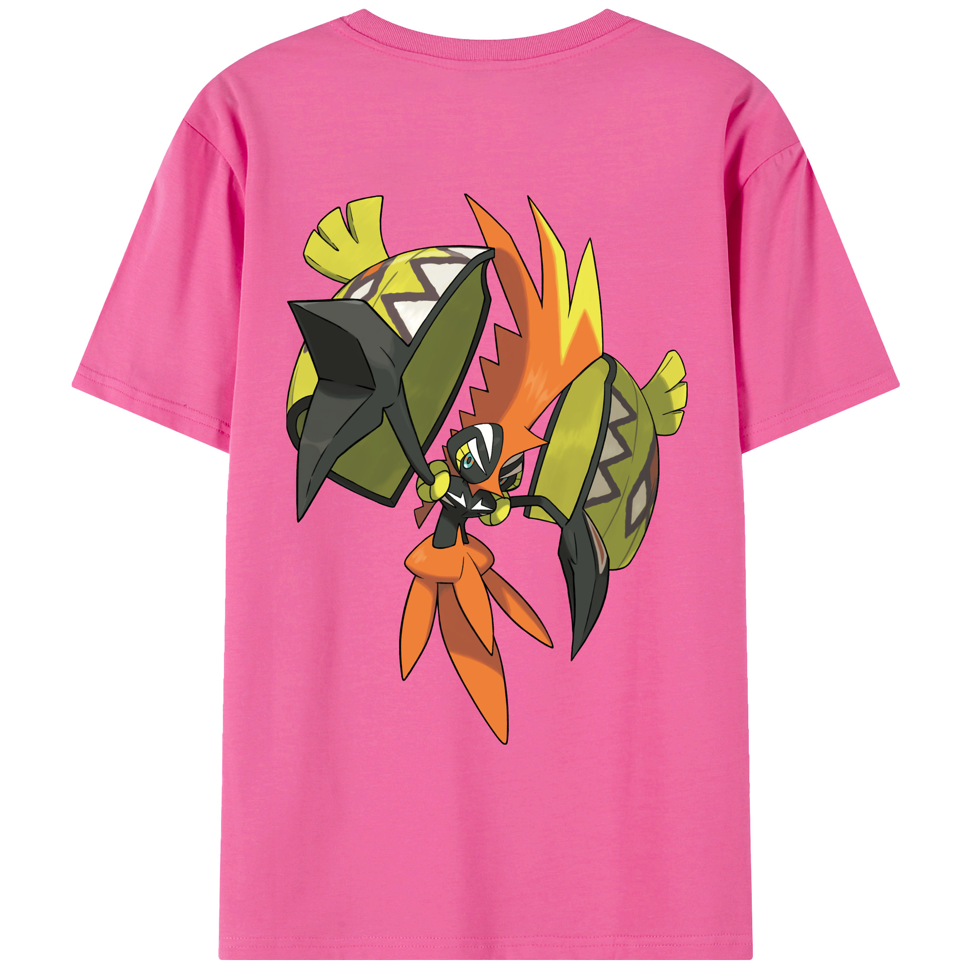 （画像用） ポケットモンスター Pokémon レディース半袖Tシャツ(バックプリント)